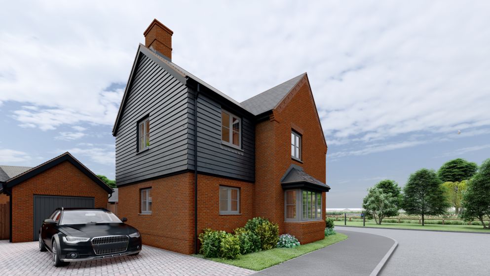 House Type D (Rear) Plot 72 Rev B